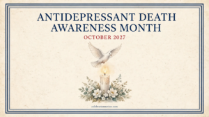 Antidepressant Death Awareness Month 16x9 landscape poster