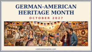 German-American Heritage Month 16x9 landscape poster