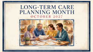 LONG-TERM CARE PLANNING MONTH 16x9 landscape poster