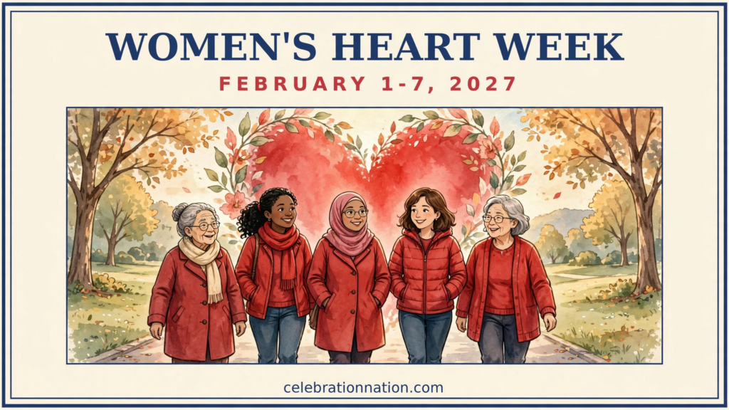 Women’s Heart Week poster