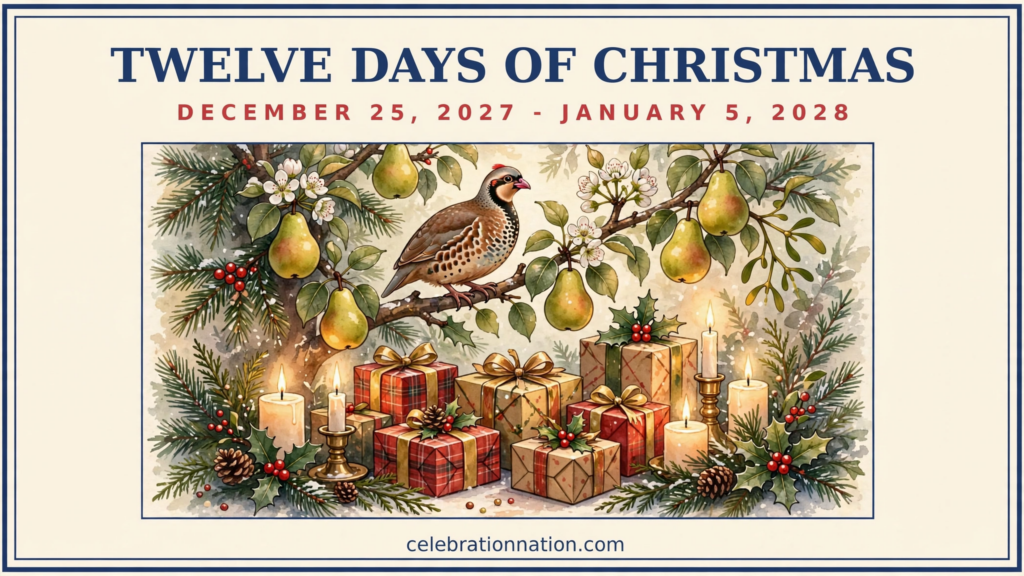 Twelve Days of Christmas poster
