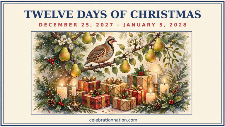 Twelve Days of Christmas poster