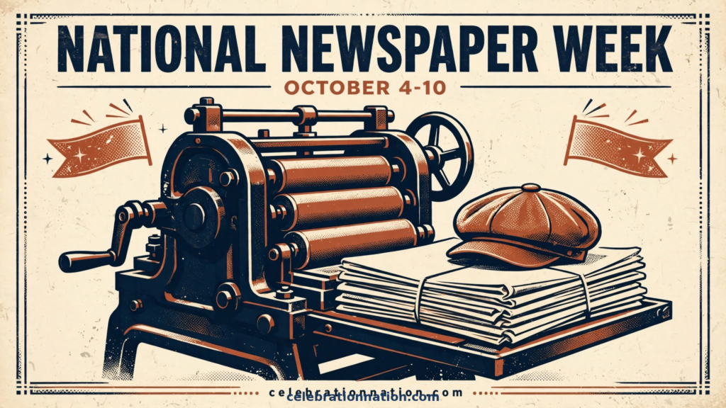 National Newspaper Week poster
