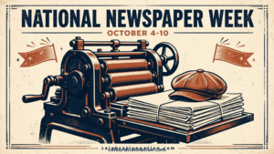 National Newspaper Week 16x9 landscape poster