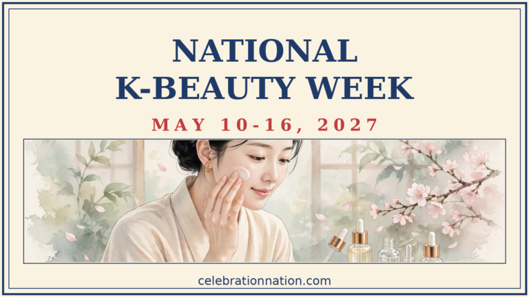 National K-Beauty Week poster