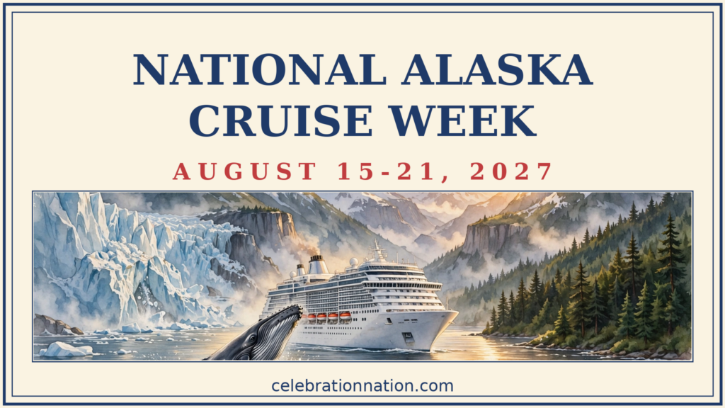 National Alaska Cruise Week poster
