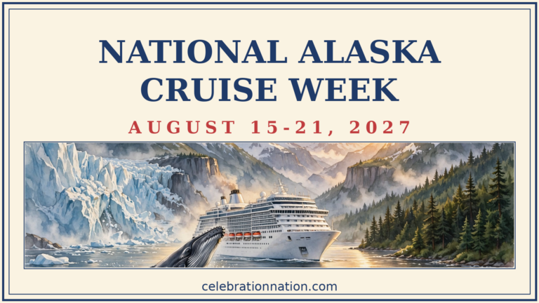 National Alaska Cruise Week poster