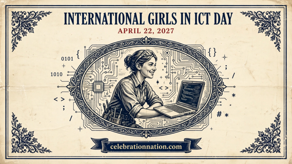 International Girls in Ict Day poster