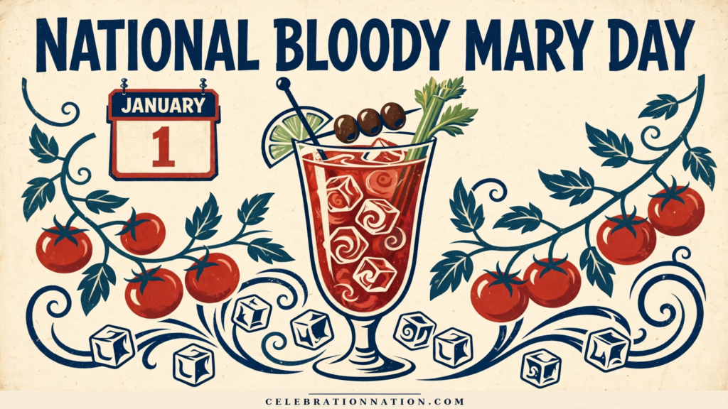 National Bloody Mary Day poster