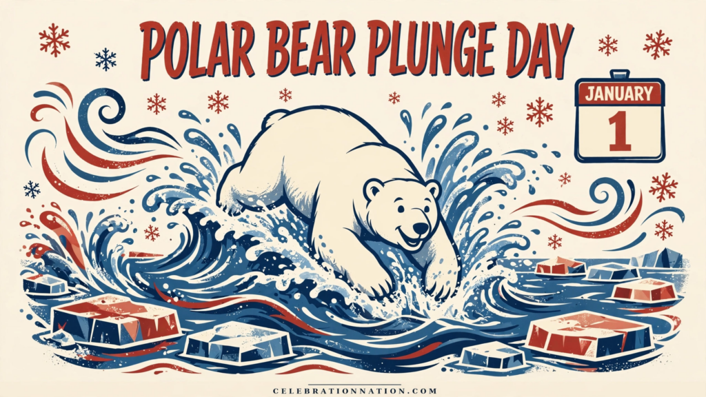 Polar Bear Plunge Day poster