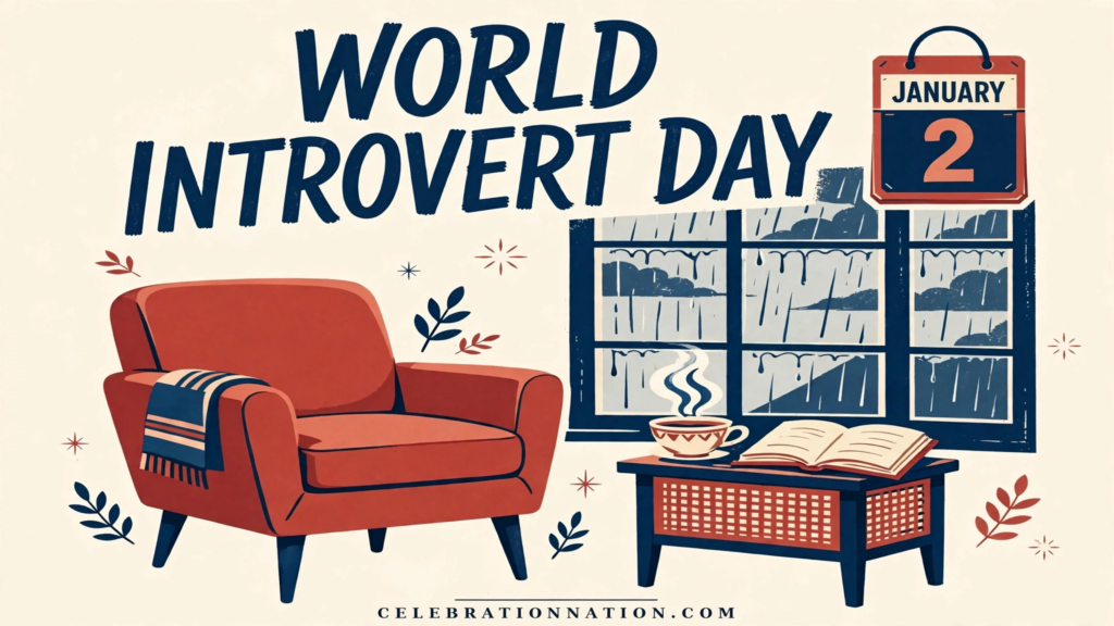 World Introvert Day poster