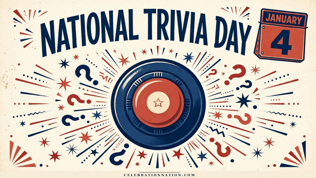 National Trivia Day poster