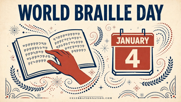World Braille Day poster