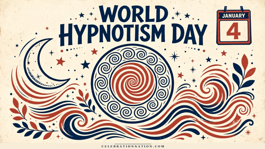 World Hypnotism Day poster