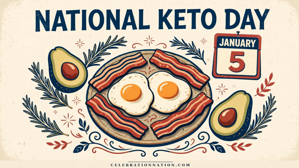 National Keto Day poster