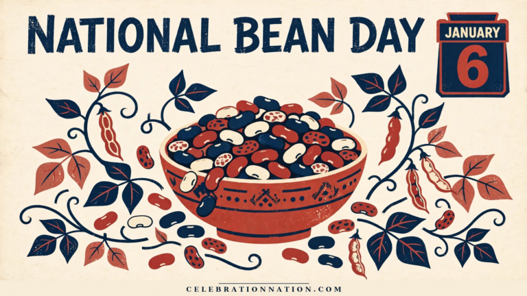 National Bean Day poster
