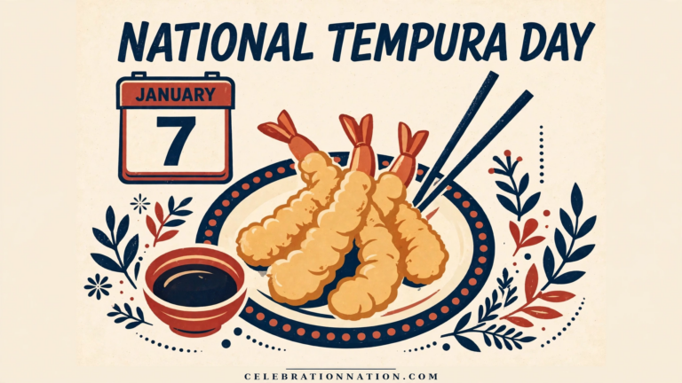National Tempura Day poster