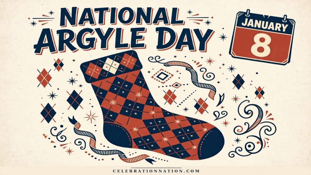 National Argyle Day poster