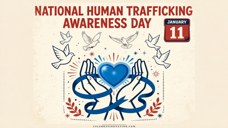 National Human Trafficking Awareness Day poster