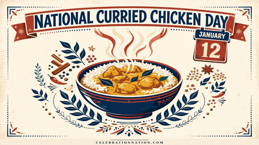 National Curried Chicken Day poster