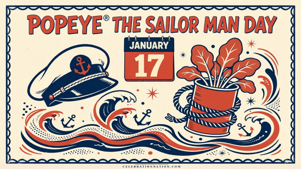 Popeye® the Sailor Man Day poster