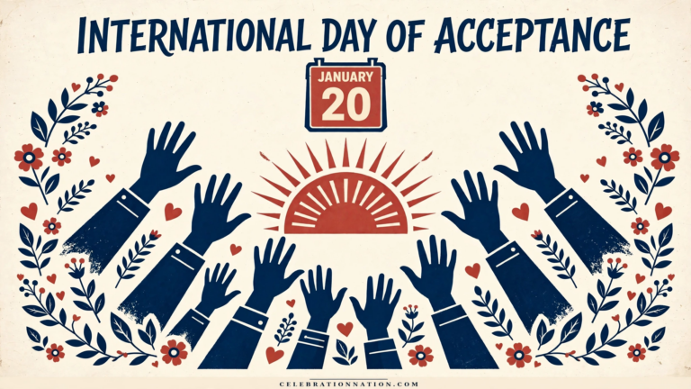 International Day of Acceptance poster