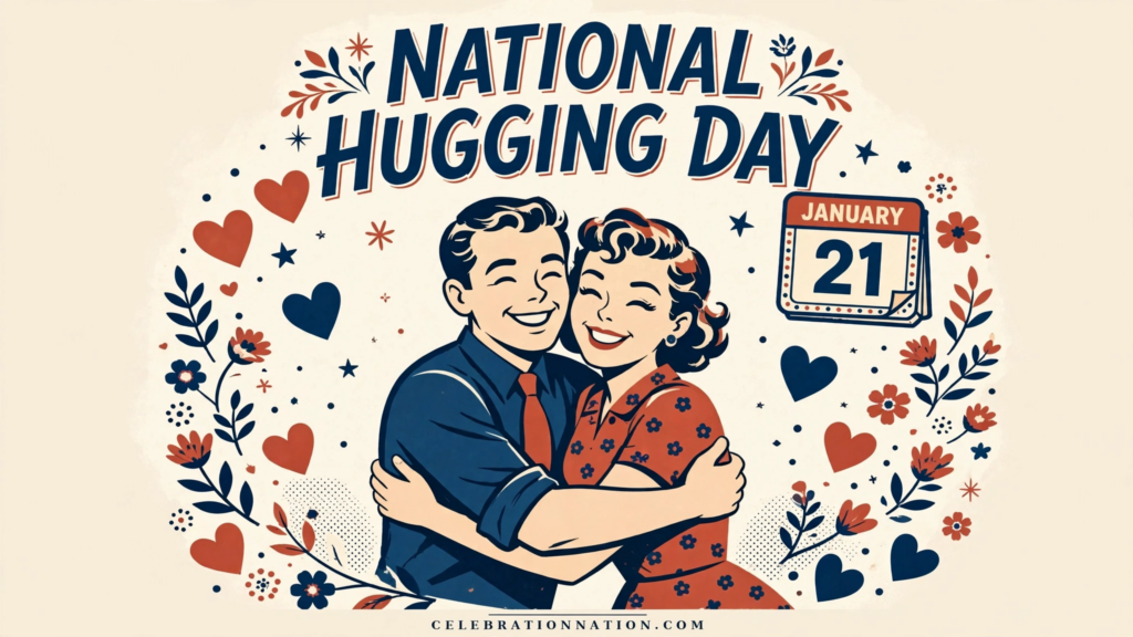 National Hugging Day poster