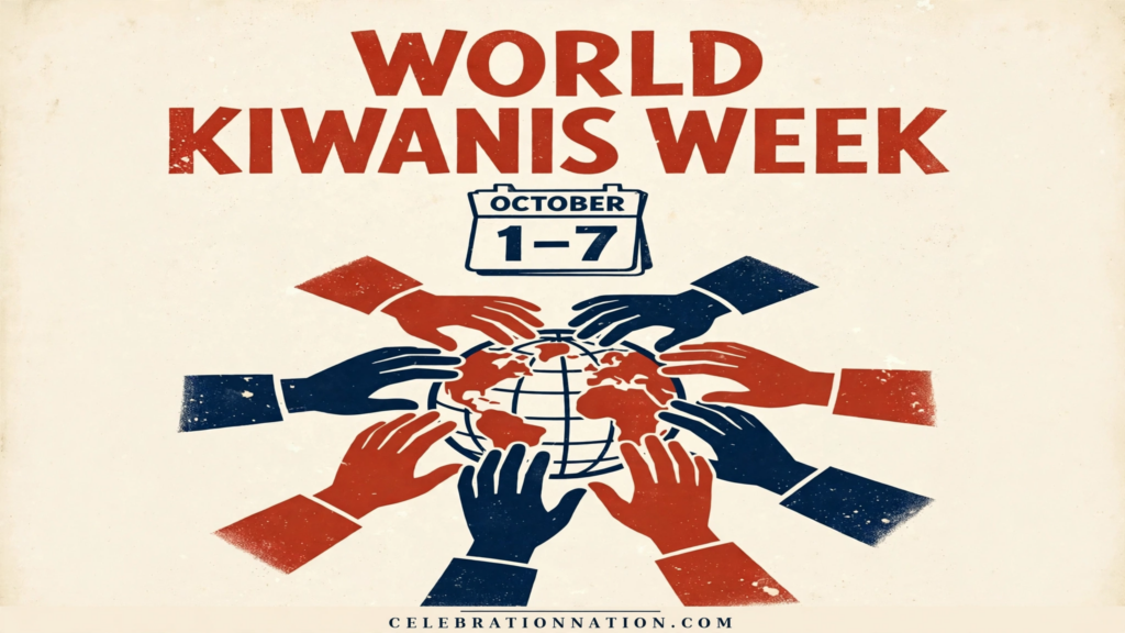 World Kiwanis Week poster