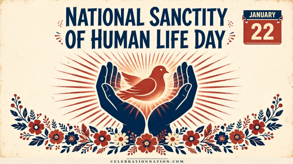 National Sanctity of Human Life Day poster