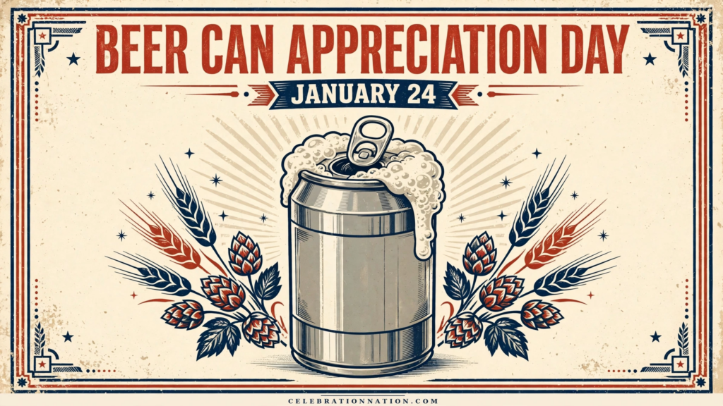 Beer Can Appreciation Day poster