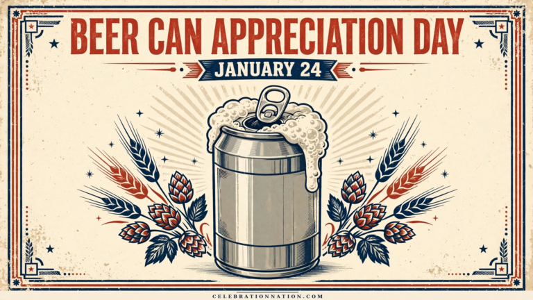 Beer Can Appreciation Day poster