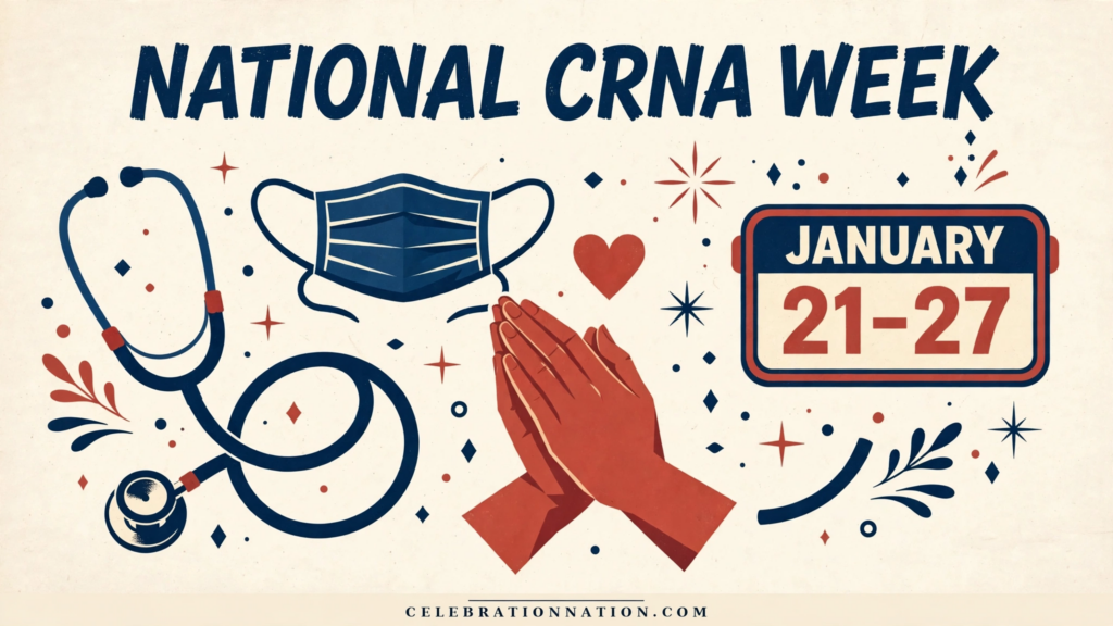 National CRNA Week poster