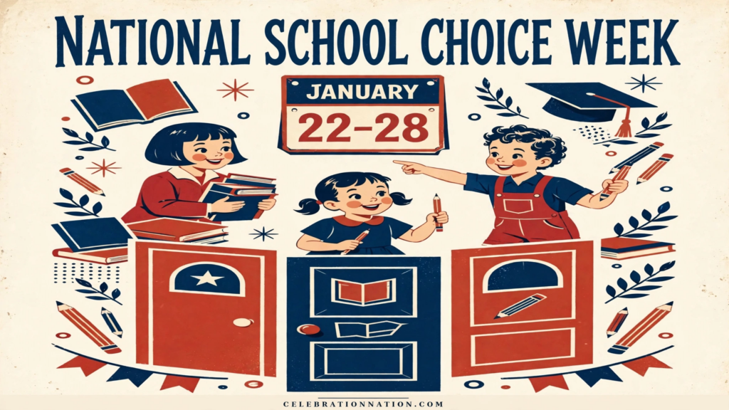 National School Choice Week poster
