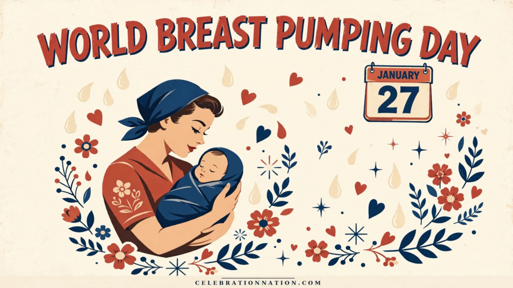 World Breast Pumping Day poster
