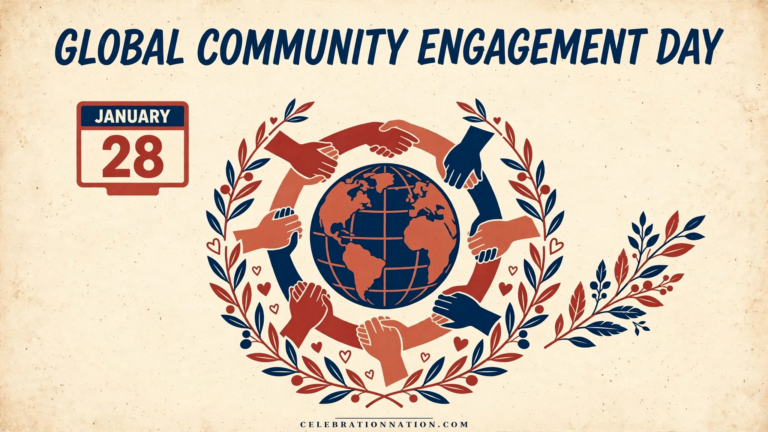 Global Community Engagement Day poster