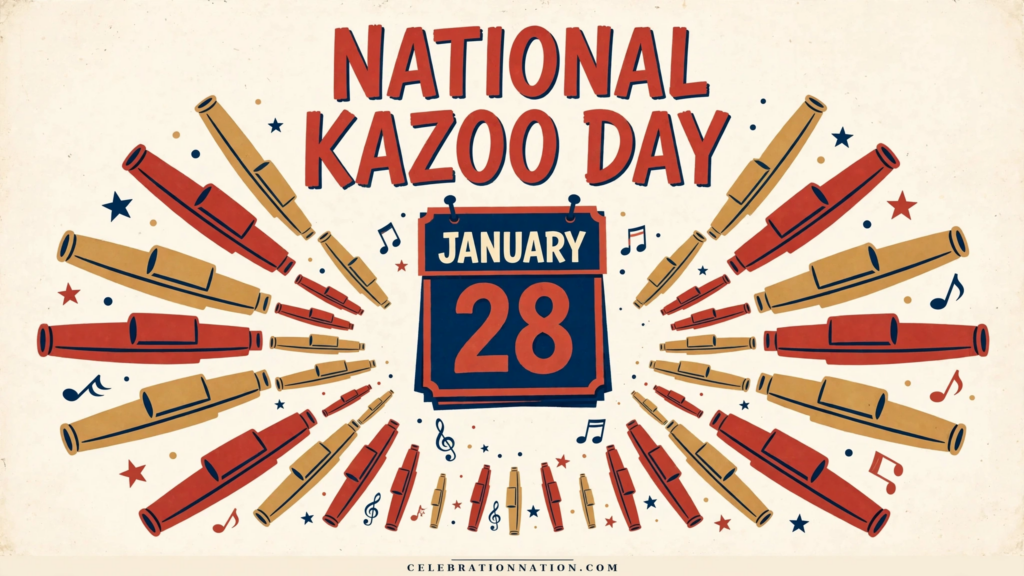 National Kazoo Day poster