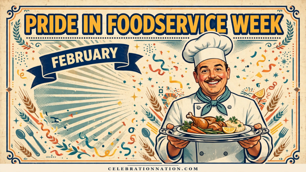 Pride in Foodservice Week poster