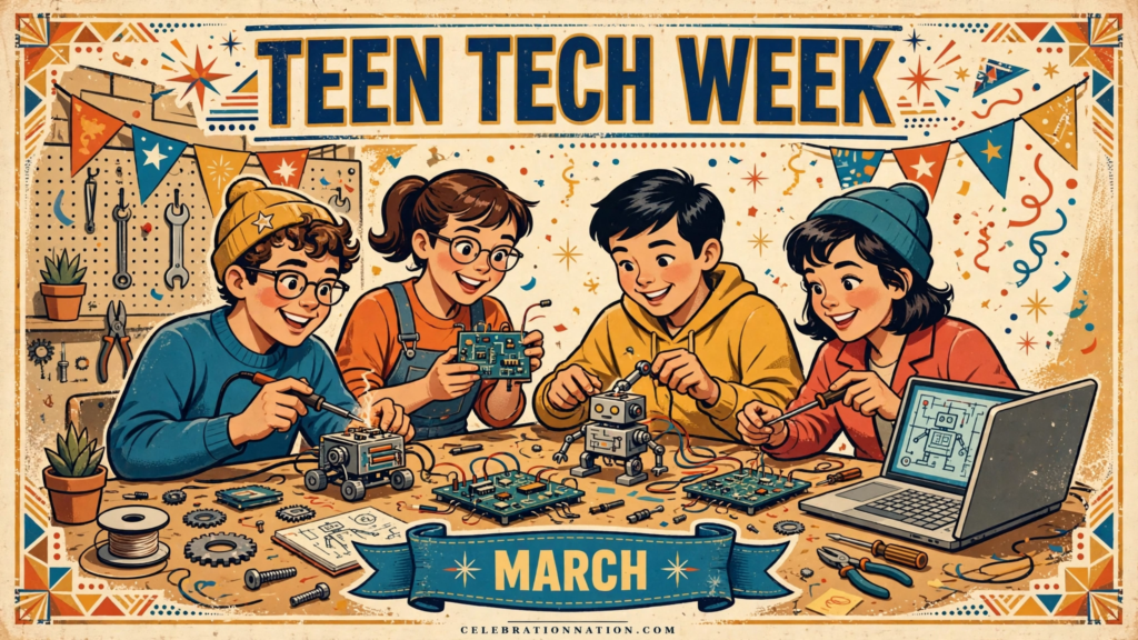 Teen Tech Week poster