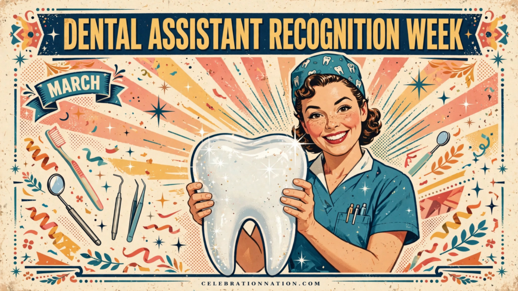 Dental Assistant Recognition Week poster