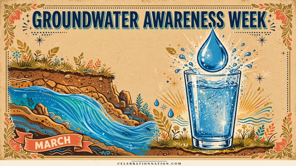 Groundwater Awareness Week poster