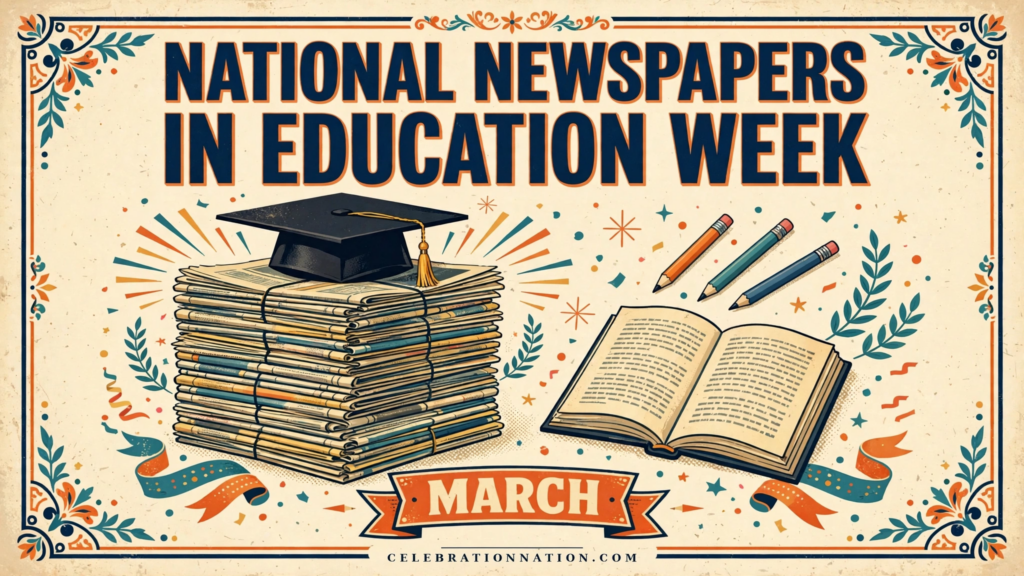 National Newspapers in Education Week poster