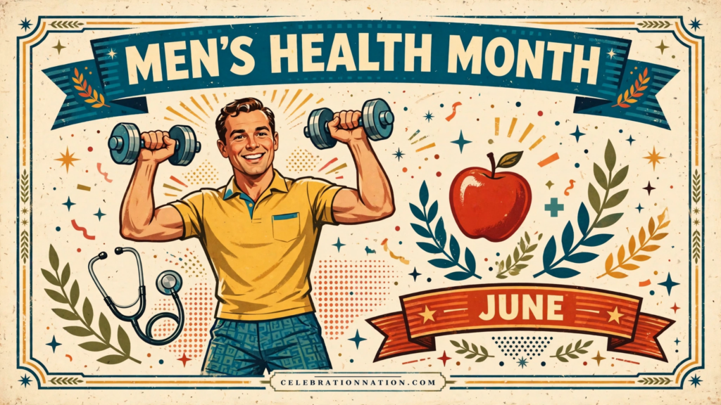 Men’s Health Month poster