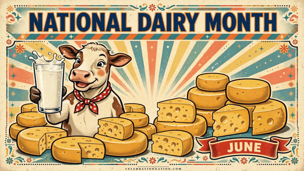 National Dairy Month poster