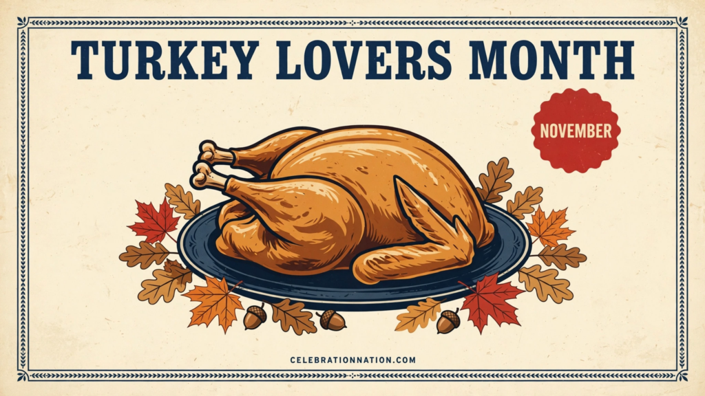 Turkey Lovers Month poster