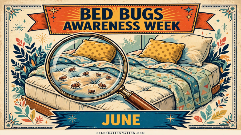 Bed Bugs Awareness Week poster