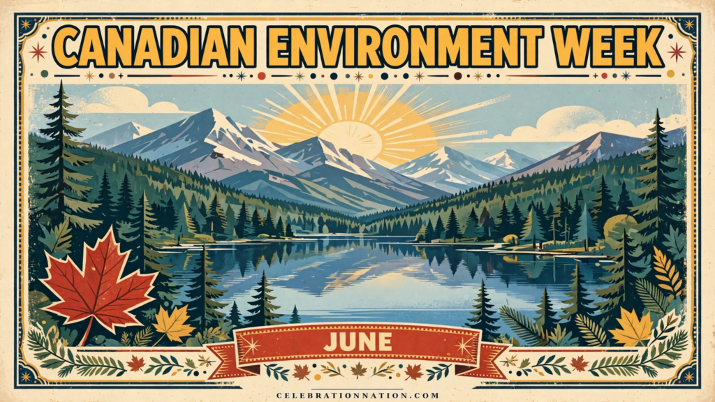Canadian Environment Week poster