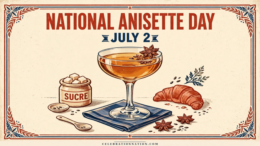 National Anisette Day poster