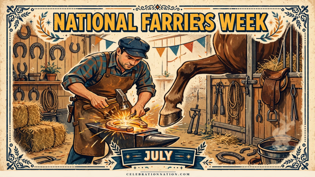 National Farriers Week poster