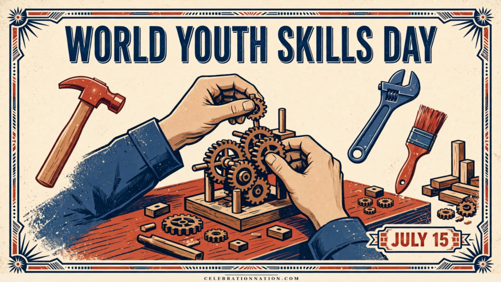 World Youth Skills Day poster
