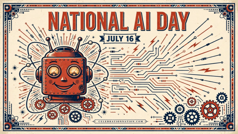 National AI Day poster
